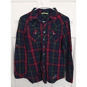 🔥LASTDAY🔥checked shirt with detachable hood